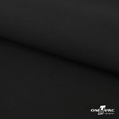 Ткань костюмная "Микела", 96%P 4%S, 255 г/м2 ш.150 см, цв-черный #1 - купить в Новокузнецке. Цена 345.40 руб.