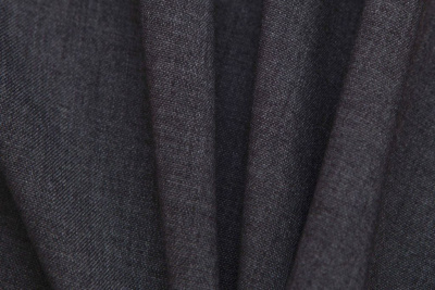Костюмная ткань с вискозой "Верона", 155 гр/м2, шир.150см, цвет т.серый - купить в Новокузнецке. Цена 522.72 руб.