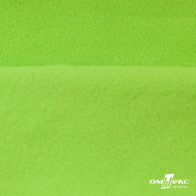 Флис DTY 15-0146, 240 г/м2, шир. 150 см, цвет зеленая свежесть - купить в Новокузнецке. Цена 640.46 руб.
