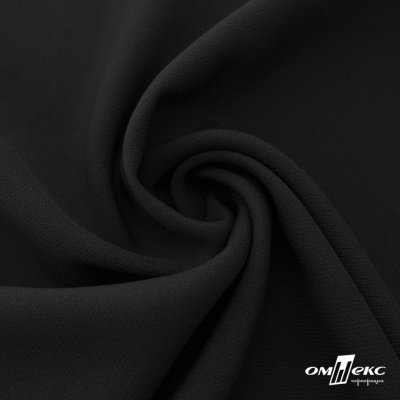Ткань костюмная "Микела", 96%P 4%S, 255 г/м2 ш.150 см, цв-черный #1 - купить в Новокузнецке. Цена 345.40 руб.