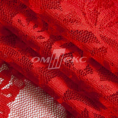 Кружевное полотно стрейч 15A29/RED, 105 гр/м2, шир.155см - купить в Новокузнецке. Цена 2 101.46 руб.