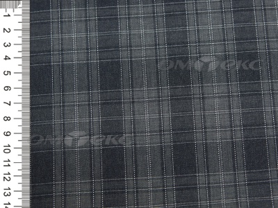 Ткань костюмная клетка 25235 2003, 185 гр/м2, шир.150см, цвет серый/сер - купить в Новокузнецке. Цена 