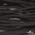 Шнур плетеный d-6 мм круглый, 70% хлопок 30% полиэстер, уп.90+/-1 м, цв.1078-черный - купить в Новокузнецке. Цена: 588 руб.