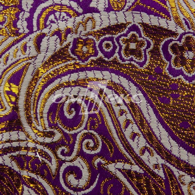 Ткань костюмная жаккард №9, 140 гр/м2, шир.150см, цвет фиолет - купить в Новокузнецке. Цена 387.20 руб.