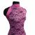 Кружевное полотно стрейч XD-WINE, 100 гр/м2, шир.150см, цвет розовый - купить в Новокузнецке. Цена 1 851.10 руб.