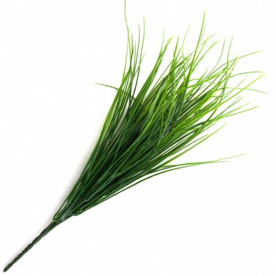 Трава искусственная -4, шт  (осока 50 см/8 см  7 листов)				 - купить в Новокузнецке. Цена: 130.73 руб.