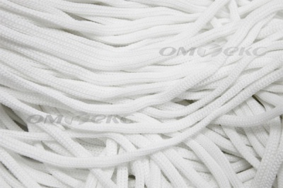 Шнур Т-02 (4с2) мелкое плетение 4мм 100 м белый - купить в Новокузнецке. Цена: 2.50 руб.