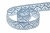 Тесьма кружевная 0621-1346А, шир. 13 мм/уп. 20+/-1 м, цвет 132-голубой - купить в Новокузнецке. Цена: 569.26 руб.