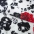 Плательная ткань "Фламенко" 22.1, 80 гр/м2, шир.150 см, принт растительный - купить в Новокузнецке. Цена 239.03 руб.