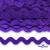 Тесьма вьюнчик 0381-0050, 5 мм/упак.33+/-1м, цвет 9530-фиолетовый - купить в Новокузнецке. Цена: 107.26 руб.