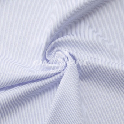 Ткань сорочечная Пула, 115 г/м2, 58% пэ,42% хл, шир.150 см, цв.1-голубой, (арт.107) - купить в Новокузнецке. Цена 306.69 руб.