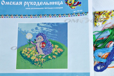 ОМБН-2 Набор для вышивания (бисер+мулине) - купить в Новокузнецке. Цена: 197.50 руб.