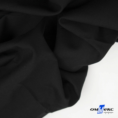 Ткань костюмная "Матте" 80% P, 16% R, 4% S, 170 г/м2, шир.150 см, цв-черный #1 - купить в Новокузнецке. Цена 372.90 руб.