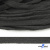 Шнур плетеный d-8 мм плоский, 70% хлопок 30% полиэстер, уп.85+/-1 м, цв.1026-серый - купить в Новокузнецке. Цена: 735 руб.