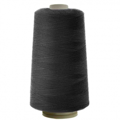 Швейные нитки (армированные) 28S/2, нам. 2 500 м, цвет чёрный - купить в Новокузнецке. Цена: 139.91 руб.