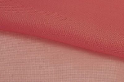 Портьерный капрон 15-1621, 47 гр/м2, шир.300см, цвет т.розовый - купить в Новокузнецке. Цена 137.27 руб.