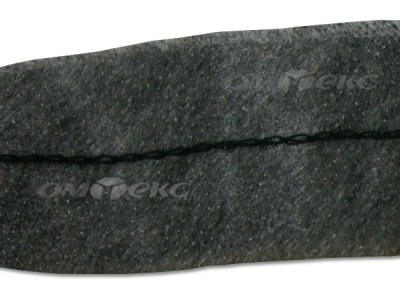 WS7225-прокладочная лента усиленная швом для подгиба 30мм-графит (50м) - купить в Новокузнецке. Цена: 16.97 руб.