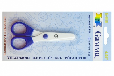 Ножницы G-510 детские 123 мм - купить в Новокузнецке. Цена: 137.45 руб.