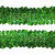 Тесьма с пайетками D4, шир. 30 мм/уп. 25+/-1 м, цвет зелёный - купить в Новокузнецке. Цена: 1 087.39 руб.