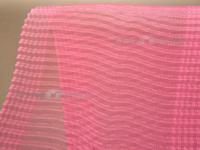 Лента капроновая "Гофре", шир. 110 мм/уп. 50 м, цвет розовый - купить в Новокузнецке. Цена: 35.60 руб.