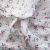 Ткань Муслин принт, 100% хлопок, 125 гр/м2, шир. 140 см, #2308 цв. 6 белый с цветком - купить в Новокузнецке. Цена 413.11 руб.