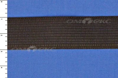 Окантовочная тесьма №216, шир. 22 мм (в упак. 100 м), цвет коричневый - купить в Новокузнецке. Цена: 271.60 руб.