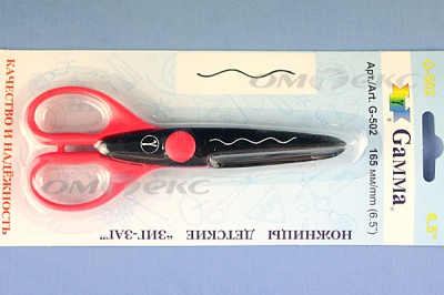 Ножницы G-502 детские 165 мм - купить в Новокузнецке. Цена: 292.21 руб.
