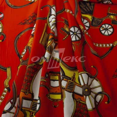 Плательная ткань "Фламенко" 16.1, 80 гр/м2, шир.150 см, принт этнический - купить в Новокузнецке. Цена 241.49 руб.