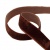 Лента бархатная нейлон, шир.12 мм, (упак. 45,7м), цв.120-шоколад - купить в Новокузнецке. Цена: 392 руб.