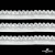 Резинка бельевая ажурная #123-11, шир.11 мм, цв.белый - купить в Новокузнецке. Цена: 7.23 руб.