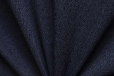 Ткань костюмная 25388 2009, 207 гр/м2, шир.150см, цвет т.синий - купить в Новокузнецке. Цена 353.07 руб.