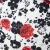 Плательная ткань "Фламенко" 22.1, 80 гр/м2, шир.150 см, принт растительный - купить в Новокузнецке. Цена 239.03 руб.
