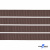 Репсовая лента 005, шир. 6 мм/уп. 50+/-1 м, цвет коричневый - купить в Новокузнецке. Цена: 88.45 руб.