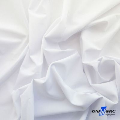 Ткань сорочечная Илер 100%полиэстр, 120 г/м2 ш.150 см, цв.белый - купить в Новокузнецке. Цена 290.24 руб.