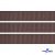 005-коричневый Лента репсовая 12 мм (1/2), 91,4 м  - купить в Новокузнецке. Цена: 372.40 руб.
