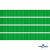 Репсовая лента 019, шир. 6 мм/уп. 50+/-1 м, цвет зелёный - купить в Новокузнецке. Цена: 87.54 руб.