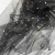 Сетка Фатин Глитер Спейс, 12 (+/-5) гр/м2, шир.150 см, 16-167/черный - купить в Новокузнецке. Цена 184.03 руб.