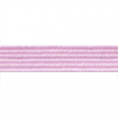 Резиновые нити с текстильным покрытием, шир. 6 мм ( упак.30 м/уп), цв.- 80-розовый - купить в Новокузнецке. Цена: 155.22 руб.