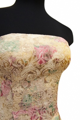 Ткань костюмная (принт) T005 3#, 270 гр/м2, шир.150см - купить в Новокузнецке. Цена 610.65 руб.