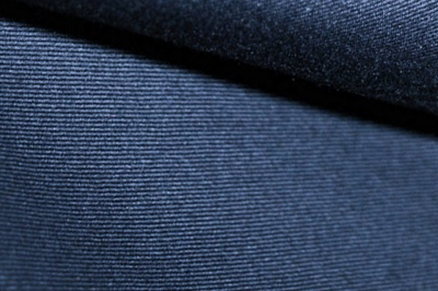 Ткань костюмная 8874/3, цвет темно-синий, 100% полиэфир - купить в Новокузнецке. Цена 433.60 руб.