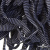 Шнурки #107-07, плоские 130 см, двухцветные цв.серый/чёрный - купить в Новокузнецке. Цена: 23.03 руб.
