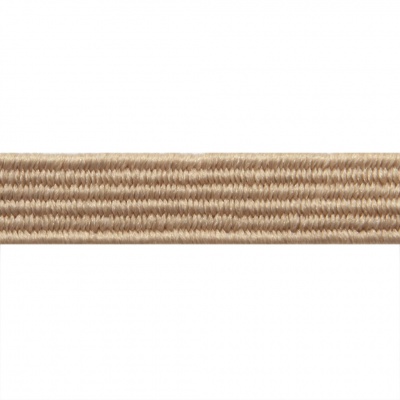 Резиновые нити с текстильным покрытием, шир. 6 мм ( упак.30 м/уп), цв.- 97-бежевый - купить в Новокузнецке. Цена: 152.05 руб.