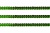 Пайетки "ОмТекс" на нитях, SILVER-BASE, 6 мм С / упак.73+/-1м, цв. 4 - зеленый - купить в Новокузнецке. Цена: 484.77 руб.