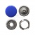 Кнопка рубашечная (закрытая) 9,5мм - эмаль, цв.168 - голубой - купить в Новокузнецке. Цена: 4.77 руб.