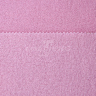 Флис окрашенный 15-2215, 250 гр/м2, шир.150 см, цвет светло-розовый - купить в Новокузнецке. Цена 580.31 руб.
