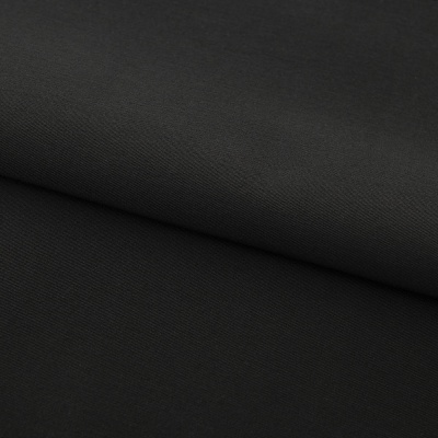 Костюмная ткань с вискозой "Меган", 210 гр/м2, шир.150см, цвет чёрный - купить в Новокузнецке. Цена 378.55 руб.