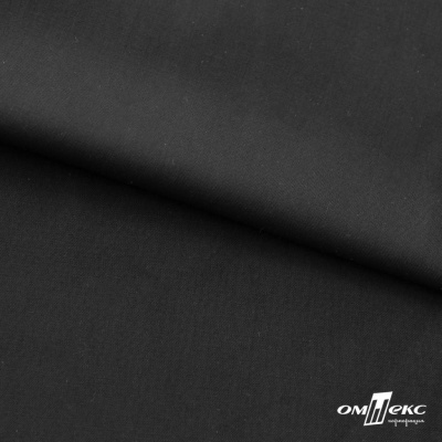 Ткань сорочечная Темза, 80%полиэстр 20%вискоза, 120 г/м2 ш.150 см, цв.черный - купить в Новокузнецке. Цена 269.93 руб.