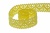 Тесьма кружевная 0621-1059, шир. 20 мм/уп. 20+/-1 м, цвет 017-жёлтый - купить в Новокузнецке. Цена: 507.67 руб.