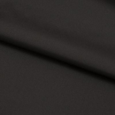 Курточная ткань Дюэл Middle (дюспо), WR PU Milky, Black/Чёрный 80г/м2, шир. 150 см - купить в Новокузнецке. Цена 123.45 руб.