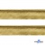 Кант атласный 136, шир. 12 мм (в упак. 65,8 м), цвет золото - купить в Новокузнецке. Цена: 433.08 руб.
